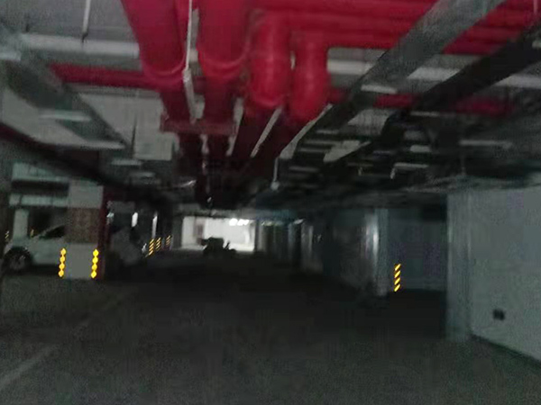 醫(yī)院停車場(chǎng)消防管道安裝案例